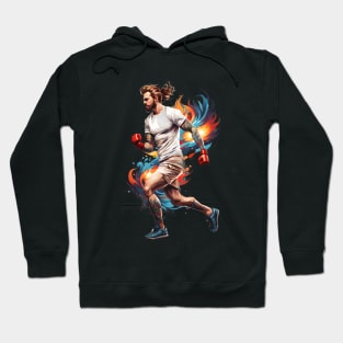 Ephemeral Blaze: The Unbroken Pursuit of Light Hoodie